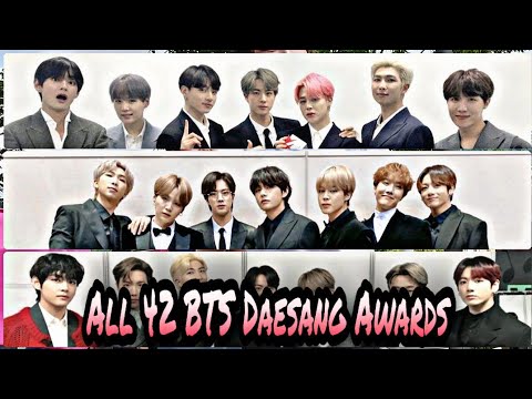 「ALL 42」BTS DAESANG AWARDS COMPILATION (Update SoBa 2020)