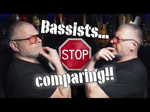 Thumbnail for Bassist - STOP comparing yourself! by T.S.O.L., lovin', R.E.M., Head, P.O.D., Cher, Y&T