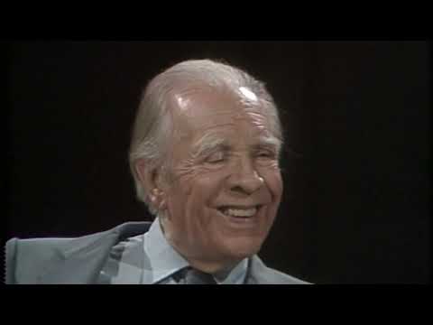 ANTONIO CARRIZO CON JORGE LUIS BORGES - AÑO 1984