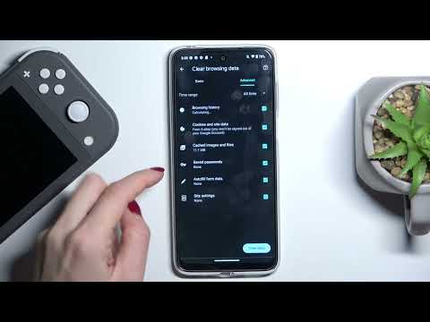 How to Clear Browsing Data on MOTOROLA Moto G13