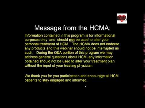 HCMA Webinar Series:  HCM and Norpace