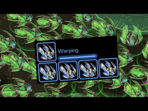 Only Attacking With Warp Prisms In StarCraft II