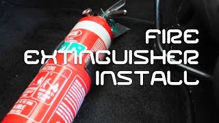How to Install a extinguisher into your car