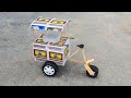 How To Make Ice Cream Cycle Rickshaw With Matchbox Matchbox Ice Cream Cycle