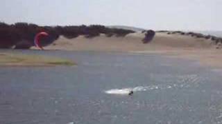 preview picture of video 'Kitesurfing near Bodega Bay, California (2 of 2)'