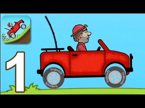 Hill Climb Racing - Gameplay Walkthrough Part 1 - Jeep (iOS, Android) - YouTube