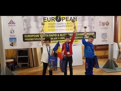 Campionatele Europene: Vladimir Sofronie a câștigat medalia de argint la șah blitz