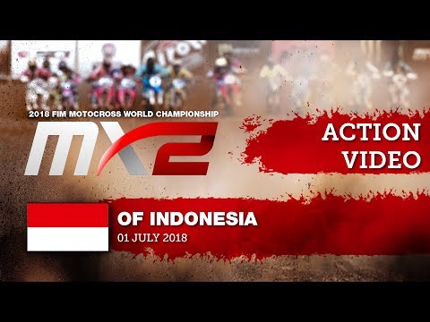 Thomas Covington passes Pauls Jonass - MXGP of Indonesia