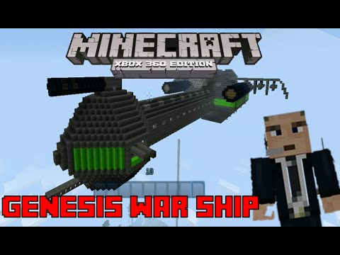 Minecraft Xbox 360: Special Episode - Genesis War Ship (Epic Build!!!)