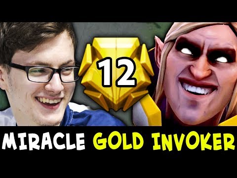 Miracle got GOLD TIER for INVOKER — BEST in Dota