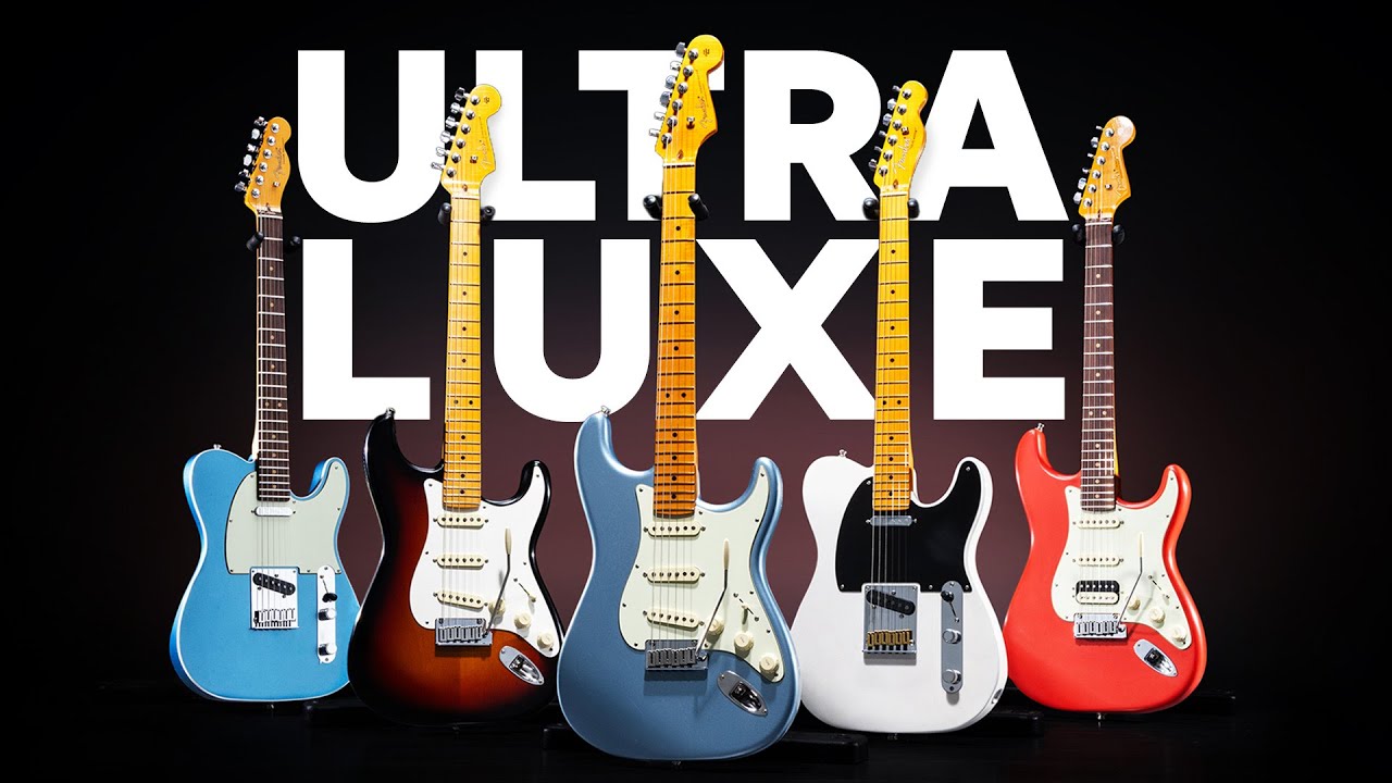 Fender’s NEW American Ultra Luxe Vintage-inspired Electric Guitars Showcase - YouTube