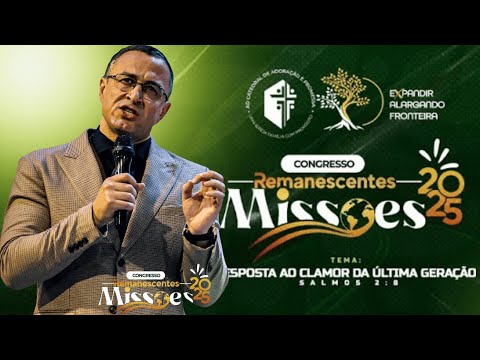 Conferência de Missões Remanescente 2025 | Pastor Alex Gonçalves | Luanda Angola - AFR 🇿🇦 🔥🔥🔥