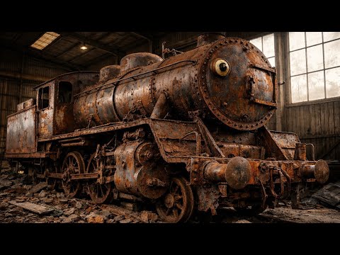Insane Restoration! 20 Years Abandoned Thomas Engine Brought Back to Life