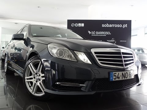Só Barroso | Stand de Carros Usados - MERCEDES-BENZ E 250 STATION CDI AVANTGARDE BE AUTO