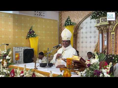 ஆயரின் மறையுரை - புனித சந்தன மாதா திருத்தல திருப்பலி