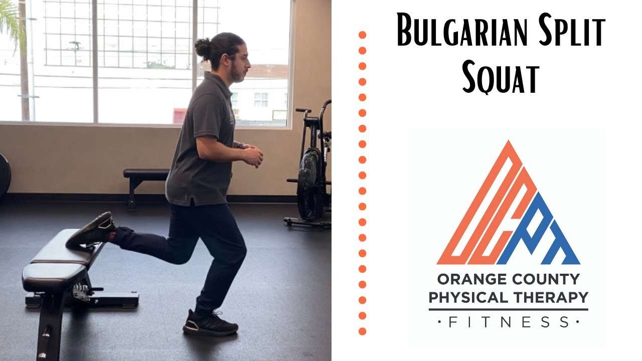 Bulgarian Split Squat - YouTube