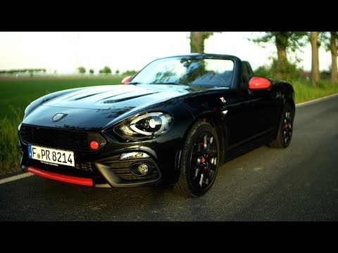 2017 Abarth 124 Spider - Test Drive & Fahrbericht (German)