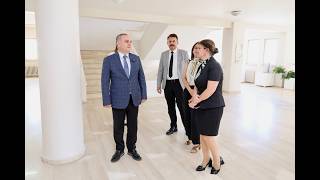 Rektörümüz Prof. Dr. Altun, Mimarlık Fakültesi’ndeki Tamamlanan Tadila