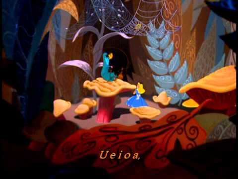 Alice in Wonderland - A E I O U