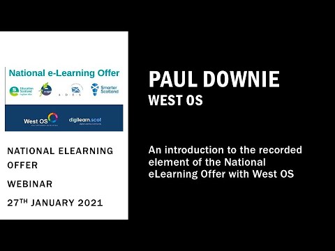 NeLO Recorded Element with WestOS