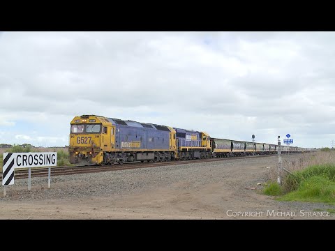 7734V Pacific National Standard Gauge Grain Train (24/9/2022) - PoathTV Australian Railways