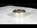 video - Macle Mokume Wedding Band