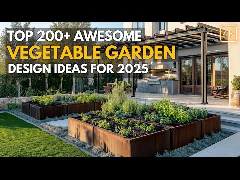 Top 200+ Awesome Vegetable Garden Design & Planning Ideas for 2025 | Front & Backyard