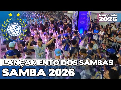 TATUAPÉ 2026 AO VIVO | LANÇAMENTO DOS SAMBAS DE SP 4K | #LDS26