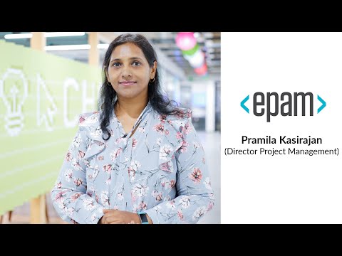 EPAM - Pramila Kasirajan (Director Project Management) | Showcase | iimjobs.com