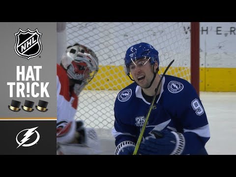 Tyler Johnson nets three for his third NHL hat trick