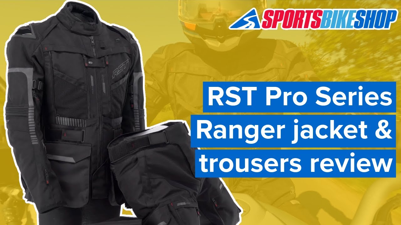 RST Pro Series Ranger CE Textile Jacket - Black Video