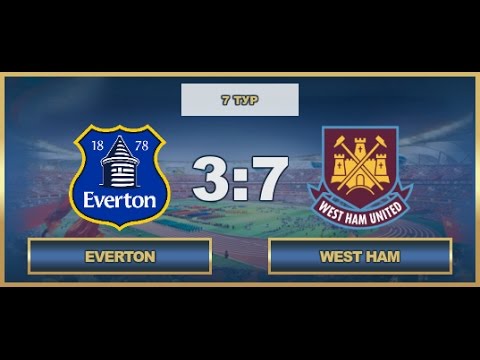 AFL17. England. Premier League. Day 7. Everton - West Ham