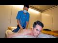 ASMR Strong Chinese Body Massage Therapy By Blind Therapist