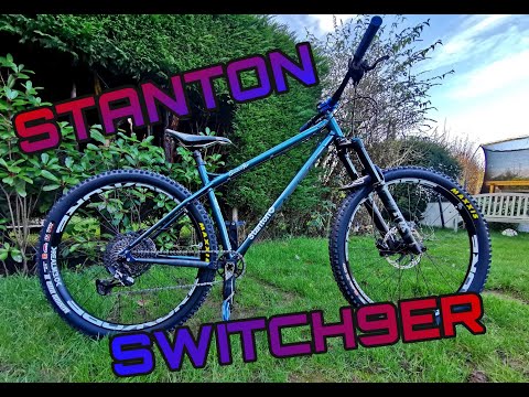 Stanton Switch9er first proper ride! On some very wet Peaslake trails!