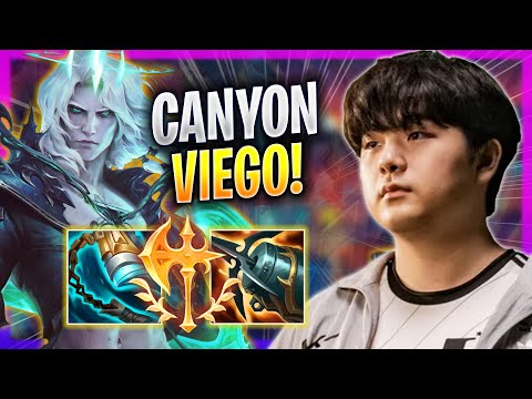 CANYON TRIES NEW VIEGO BUILD! - DK Canyon Plays Viego JUNGLE vs Lee Sin! | Season 2023