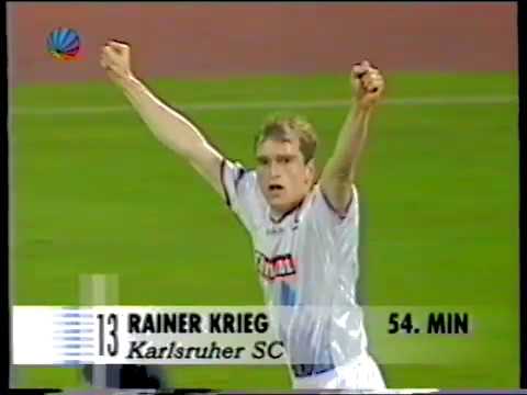 1:1 Rainer Krieg: Karlsruher SC - Austria Salzburg 1994