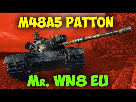 M48A5 Patton || 10.727 DMG | 12 Kills || World of Tanks