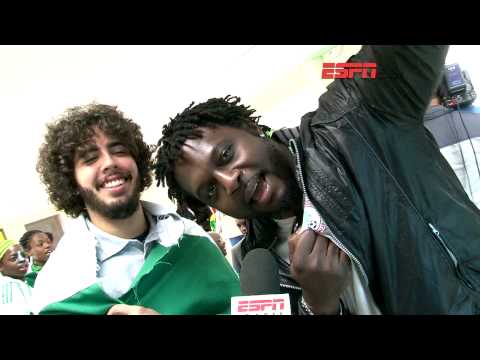 Hygino começa saga na torcida contra Argentina