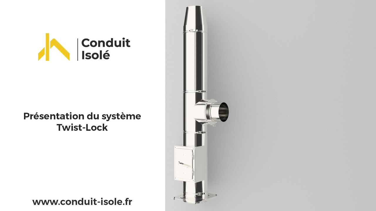 Conduit-isole.fr Conduits de cheminée double paroi en kit et à l'unité