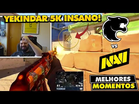 A REVANCHE DO MAJOR! A PARTIDA MAIS MALUCA DO ANO! Melhores Momentos: FURIA vs NAVI - IEM KRAKOW