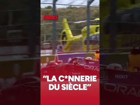 Verstappen, "la connerie du siècle"
