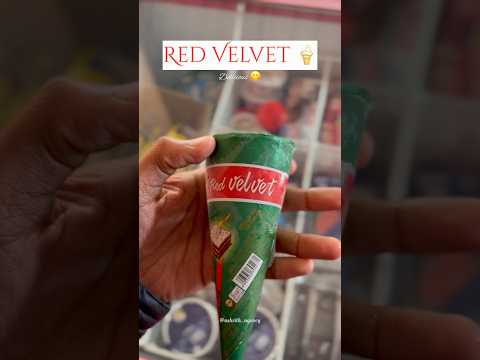 Red velvet 🍦❤️ 10% Off (T&C) #ashrithagency #lazzaicecream #redvelvet #icecream #trendingshorts