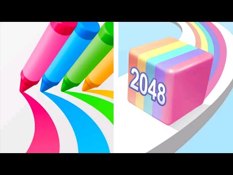 Pencil rush 3D vs Jelly Run 2048 #games #gaming #pencilrush3d #jellyrun2048 ep 2