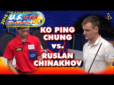 KO PING CHUNG vs RUSLAN CHINAKHOV - 2016 US Open 9-Ball Championship