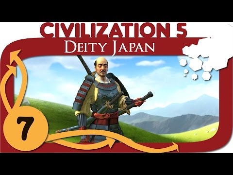 Civilization 5 - Ep. 7 - Let's Play Japan - Civ 5 Deity Gameplay