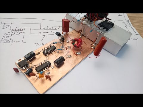 Bau eines 500W Mittelwellensenders mit 74HC04, 2N7000 und IRFP260N ELH#248