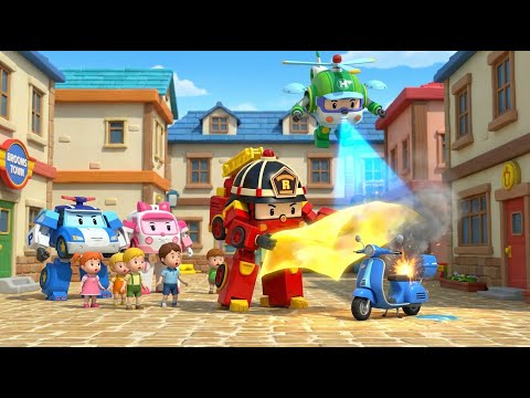 ⚡ Battery Fire Emergency! 🔥 Roy’s High-Tech Rescue Mission! | Robocar Poli Full Episode