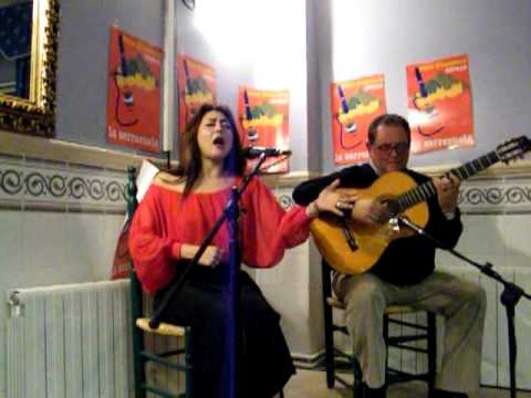 Flamenco. La ubetense JULIA GARRIDO en Bedmar. 22.Abril.16