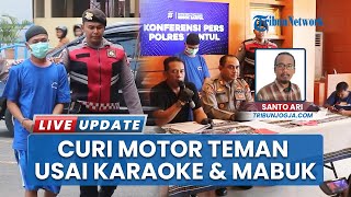 Pria di Magelang Nekat Curi Motor Milik Teman seusai Karaoke & Tenggak Miras