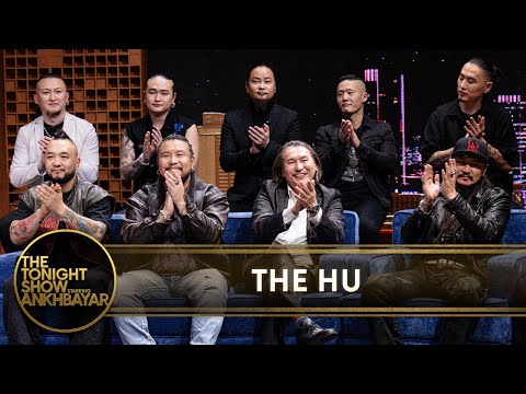 The HU on Touring the World with Metal Legends | The Tonight Show Starring Ankhbayar